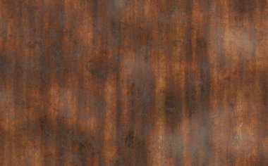 Çizik ve çatlaklarla paslı metal doku.