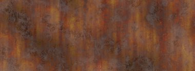 aşınmış paslanmış metal plaka.