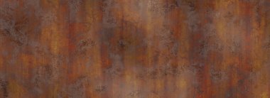 Paslanmış eski metal yüzey