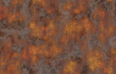 Paslı oksitlenmiş eski metal