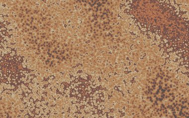 Paslı oksitlenmiş eski metal