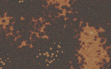 Paslı oksitlenmiş eski metal