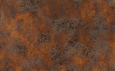 Paslı oksitlenmiş eski metal