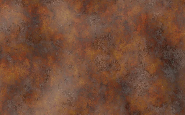 Çizik ve çatlaklarla eski paslı metal dokusu.