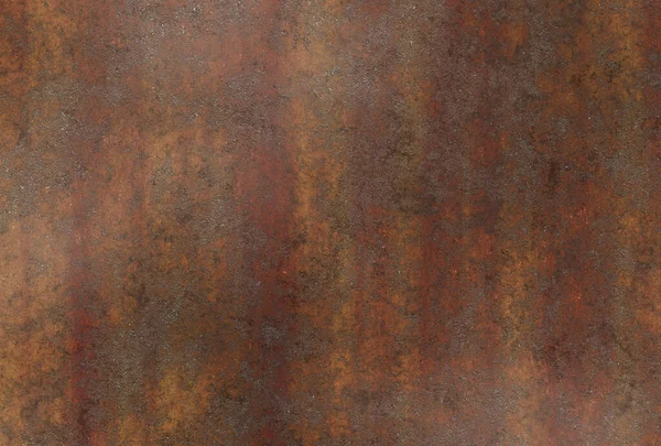 Çizik ve çatlaklarla paslı metal doku.