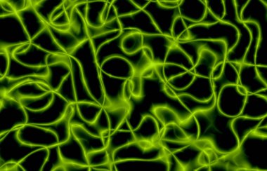 Parlayan neon ışıkları olan soyut arkaplan