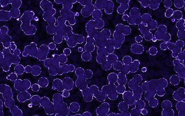 Bokeh ışıkları ile soyut arkaplan