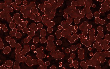 Kırmızı sıvı benekli soyut arkaplan