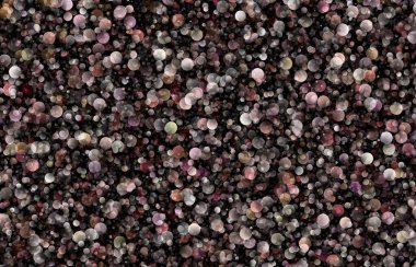 Bir yığın siyah beyaz biber tanesine yakın.