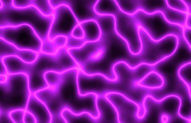 Neon ışığı soyut arkaplan. 3d resimleme