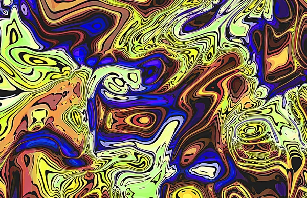 Abstrakter Hintergrund Mit Flüssigen Mustern — Stockfoto