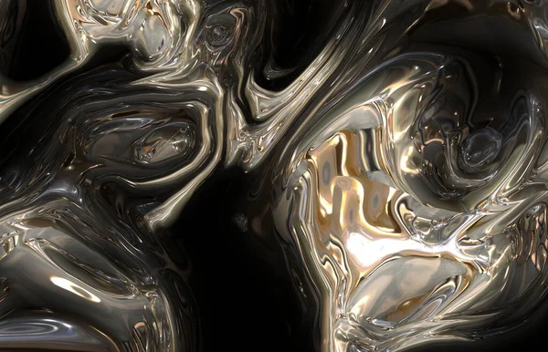 液体のパターンを持つ抽象的な背景 — ストック写真
