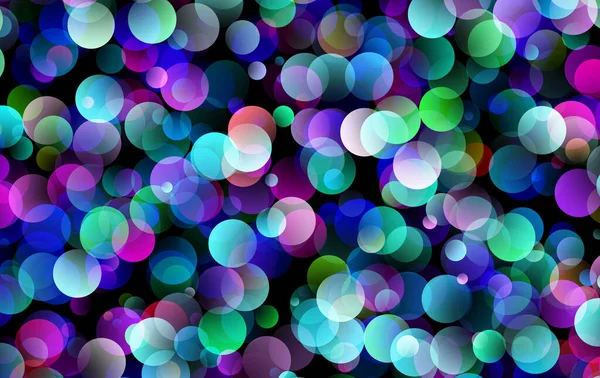 Abstrakter Hintergrund Mit Bokeh Lichtern — Stockfoto