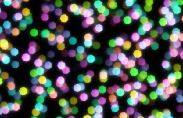 Fondo Abstracto Con Luces Bokeh —  Fotos de Stock