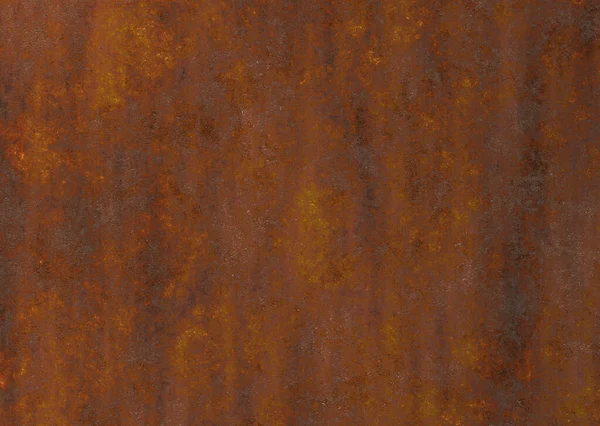Çizik ve çatlaklarla paslı metal doku.