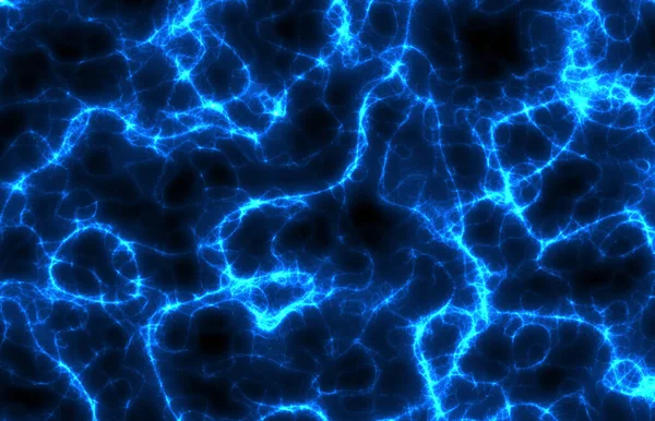 Yıldırımlı ve neon ışıklı soyut arkaplan