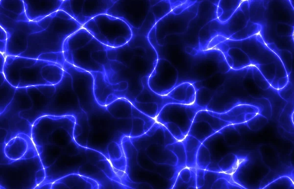 Yıldırımlı mavi soyut arkaplan