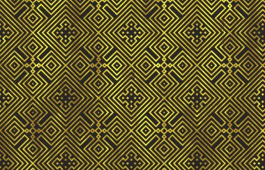 Geometrik şekilli kusursuz desen. vektör illüstrasyonu.