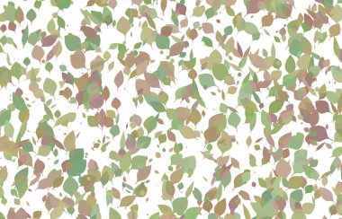 Soyut çiçeklerle kusursuz desen. vektör illüstrasyonu