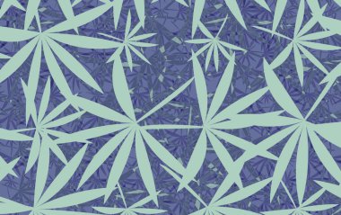 Soyut geometrik şekilli kusursuz desen