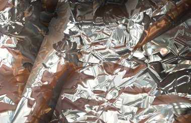 Buruşmuş folyonun soyut arkaplanı