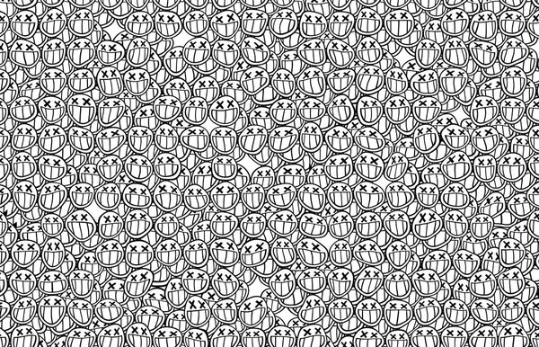 Черно Белый Фон Монохромный Узор — стоковое фото
