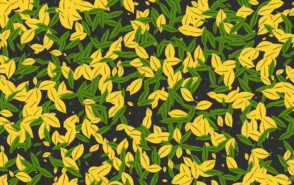 Nahtloses Muster Mit Blumen Vektorillustration — Stockfoto