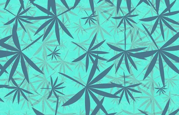 abstract seamless pattern with leaves. vector illustration