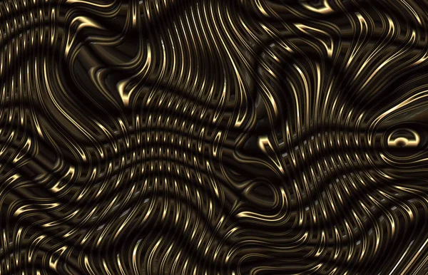 Gold Metallischer Hintergrund Mit Goldenem Muster — Stockfoto
