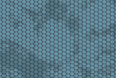 Bal peteğinin soyut arkaplanı. 3d illüstrasyon