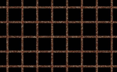 Metal kafesin kapağını kapat