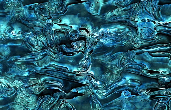 Fundo Abstrato Com Tinta Azul Branca — Fotografia de Stock