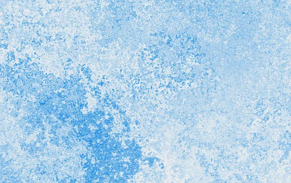 Fundo Azul Com Gelo — Fotografia de Stock