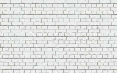 Beyaz tuğla duvar dokusu arkaplanı