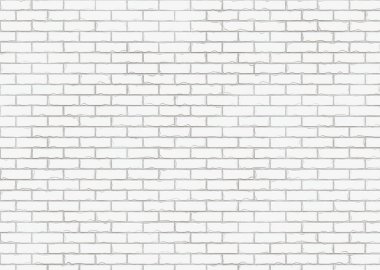 Beyaz tuğla duvar dokusu arkaplanı