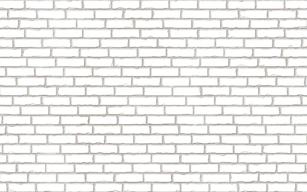 Witte Baksteen Muur Textuur Achtergrond — Stockfoto