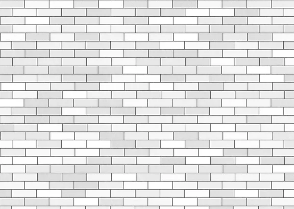 White Brick Wall Pattern Texture Background — Stock Photo, Image