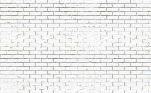 White Brick Wall Texture Background — Stock Photo, Image