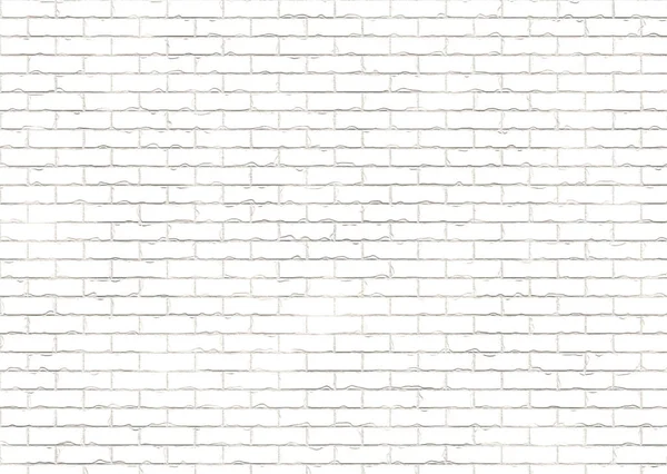 White Brick Pattern Abstract Background — Stock Photo, Image