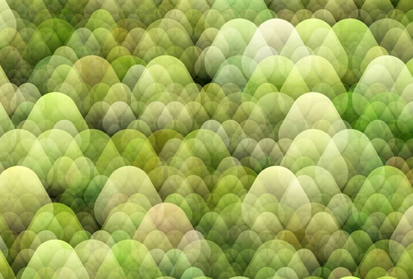 Abstraktní Pozadí Zelenými Žlutými Kruhy — Stock fotografie