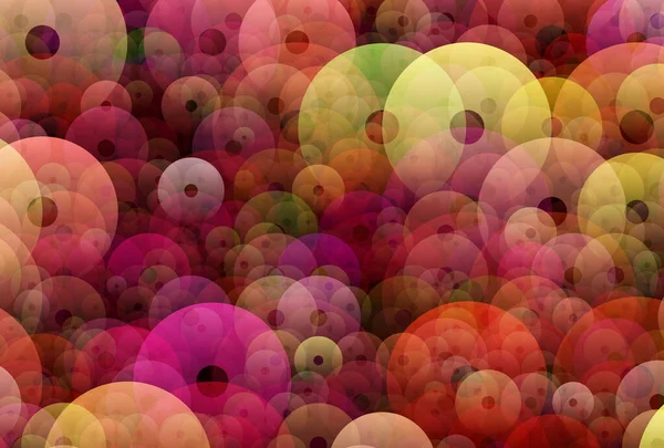 Fond Abstrait Avec Des Cercles Colorés — Photo