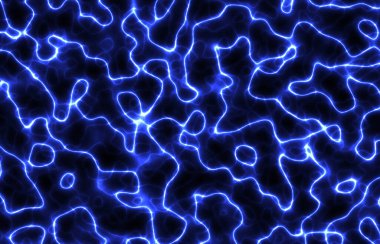 Yıldırımlı ve neon ışıklı soyut arkaplan