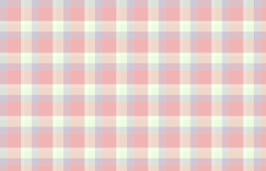 Ekose ve vektör illüstrasyonlu kusursuz desen