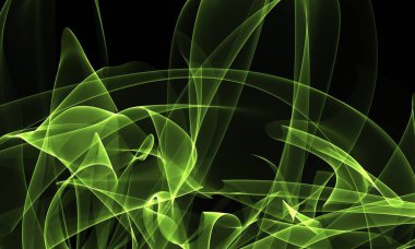 Soyut fraktal arka plan. 3B görüntüleme