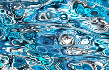 Mavi ve beyaz boyalı soyut arkaplan