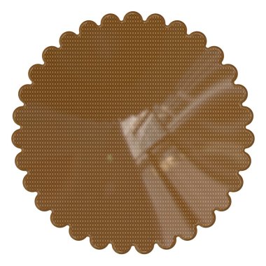 Tasarım için bir arkaplanın vektör illüstrasyonu