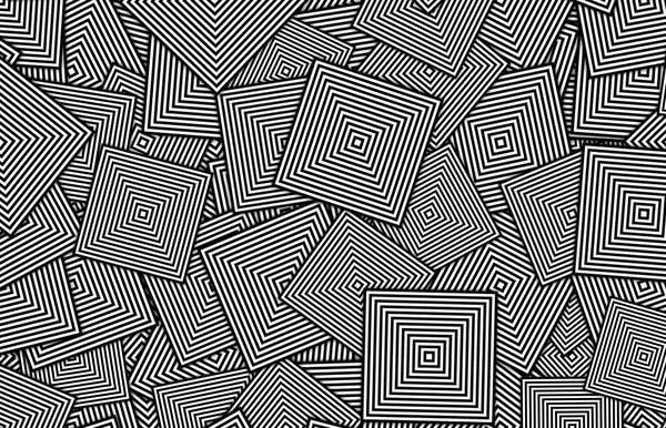 seamless pattern with abstract lines. vector illustration. black and white