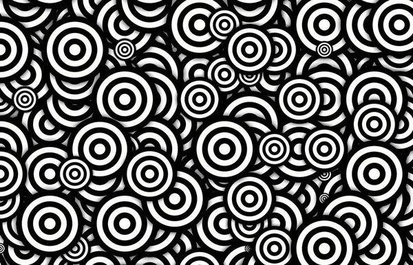 abstract background with hand drawn circles. vector illustration.