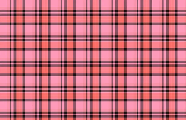 Padrão Sem Costura Com Xadrez Tartan Vermelho Rosa Azul Branco — Fotografia de Stock