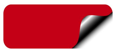 Kırmızı ve beyaz arkaplanın vektör çizimi